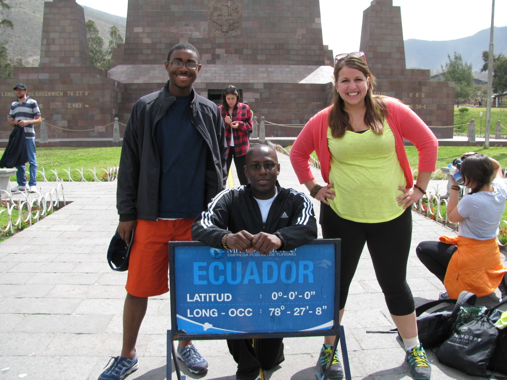 Global LEAD - Emmanuel, Dr. Chandler, Bri on Equator #2