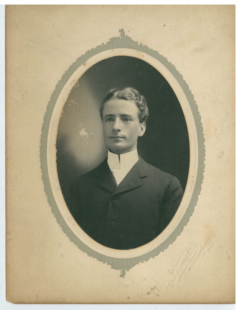 Thornwell Jacobs, the future president of Oglethorpe, pictured in an undated photo given to the university archives by his granddaughter, Ms. Carrie Lee Jacobs Henderson.