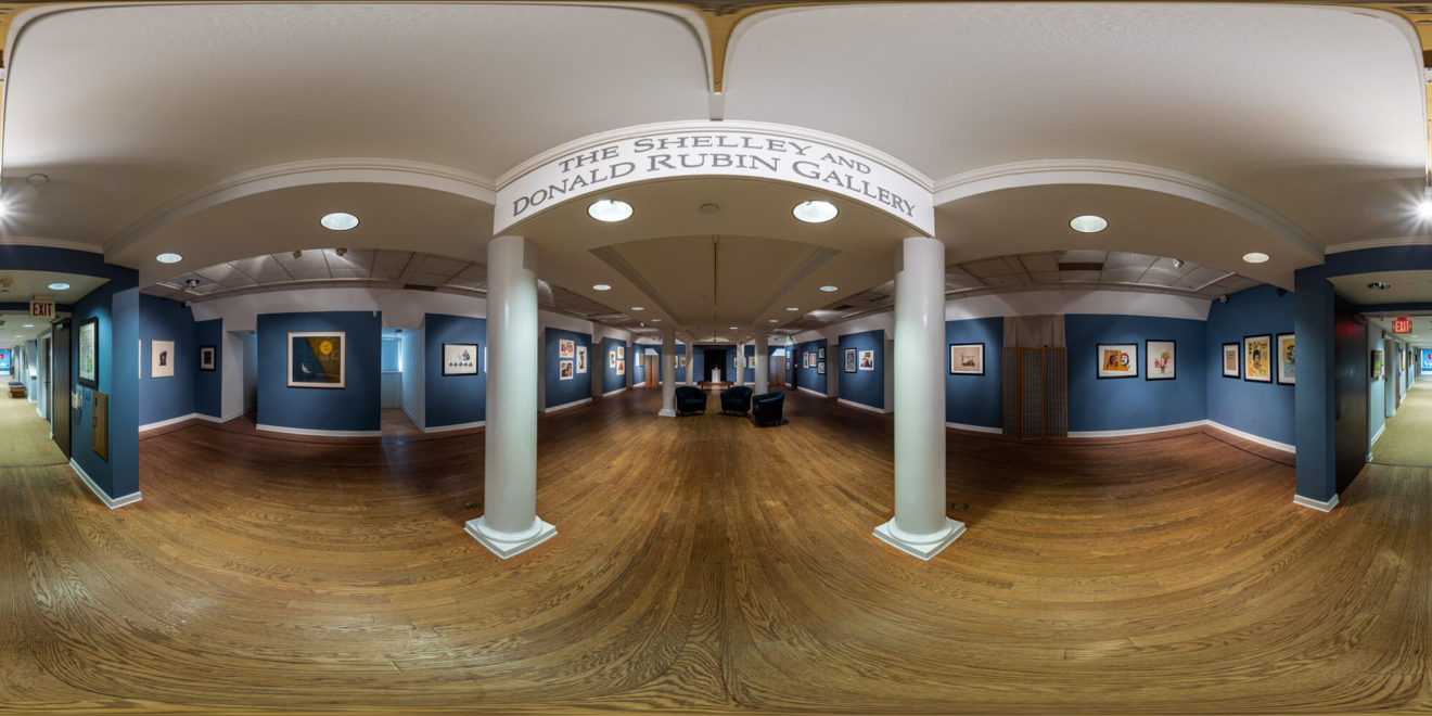 Panorama of the Shelly and Donald Rubin Gallery