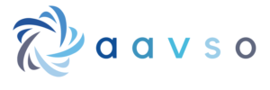 The logo for the American Association of Variable Star Observers. The letters "a a v s o" make up the logo.