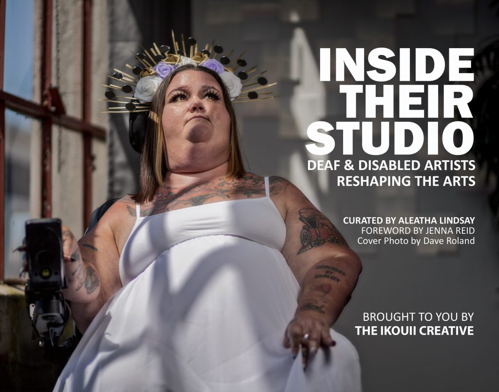 The book cover for "INSIDE THEIR STUDIO"