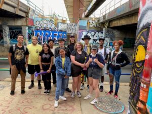 FYS students explore the street art of Atlanta