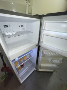 Campus food pantry new refrigerator