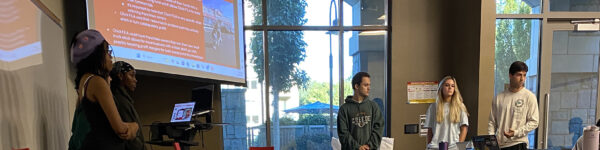Students learn the art of the entrepreneurial pitch with Chick-fil-A project